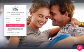 Startsidan på be2.se